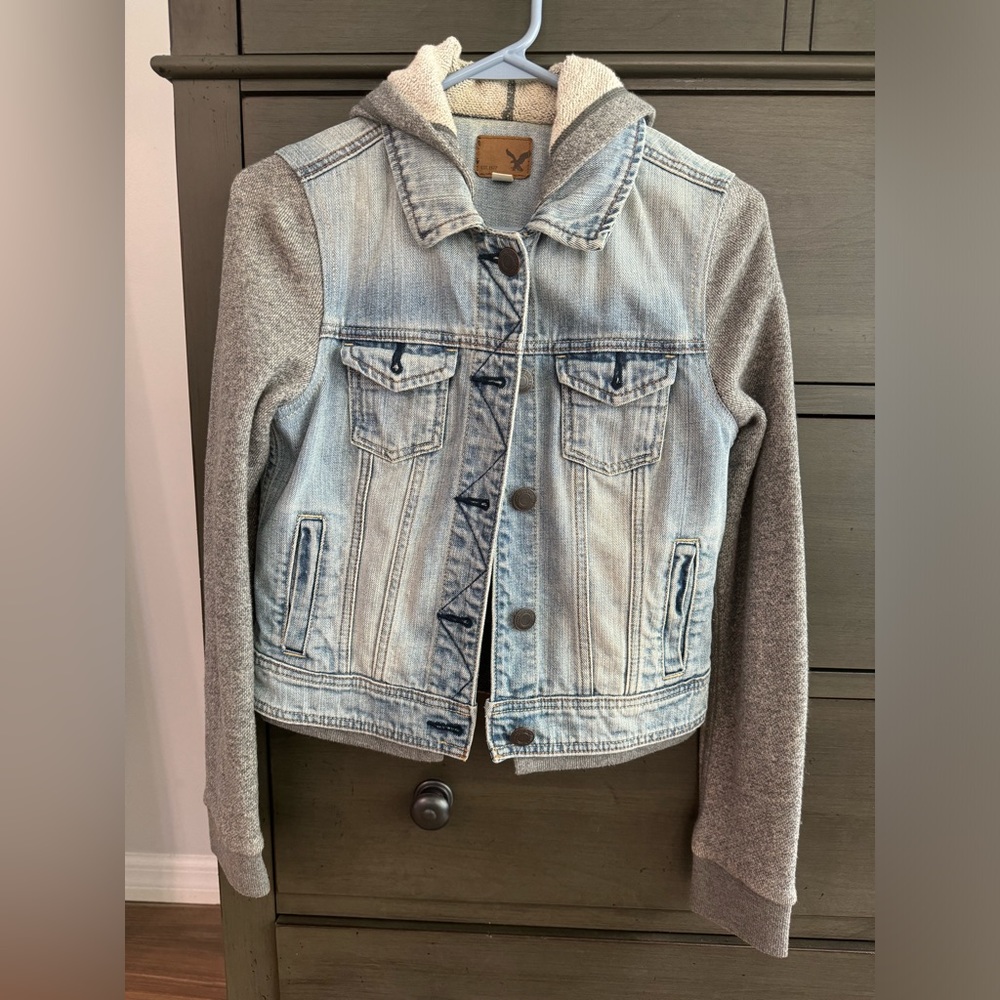 Jean/ cloth jacket